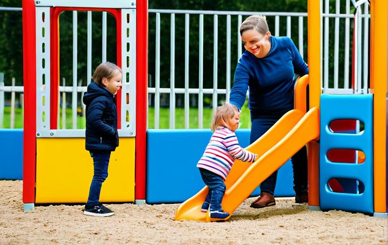 유아교육지도사로서 필요한 법률 지식 - Child Development Discussion**

"A professional child care worker having a discussion, fully clothed...
