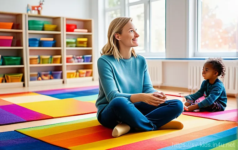 유아교육지도사 필기시험 대비 기초 과목 정리 - **Prompt:** A diverse group of four to six children, aged 3-5, are engaged in collaborative and imag...