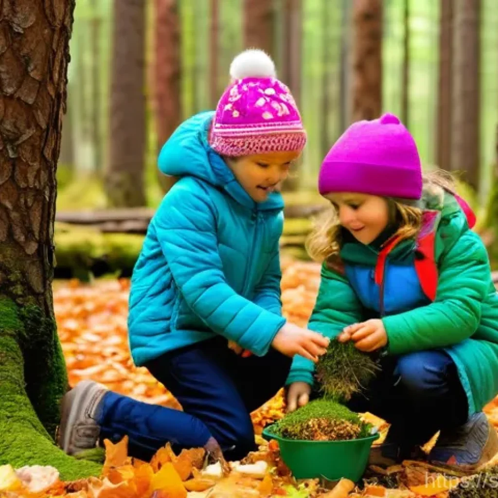유아교육지도사 실기시험 채점 가이드 - **A joyful and engaging outdoor learning experience in a Swedish forest.**
    *   **Description:** ...