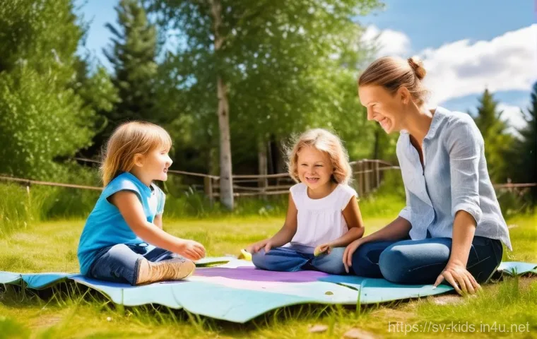 유아교육지도사 연봉협상 시 고려사항 - **Prompt:** A professional and collaborative scene featuring three diverse Swedish preschool teacher...