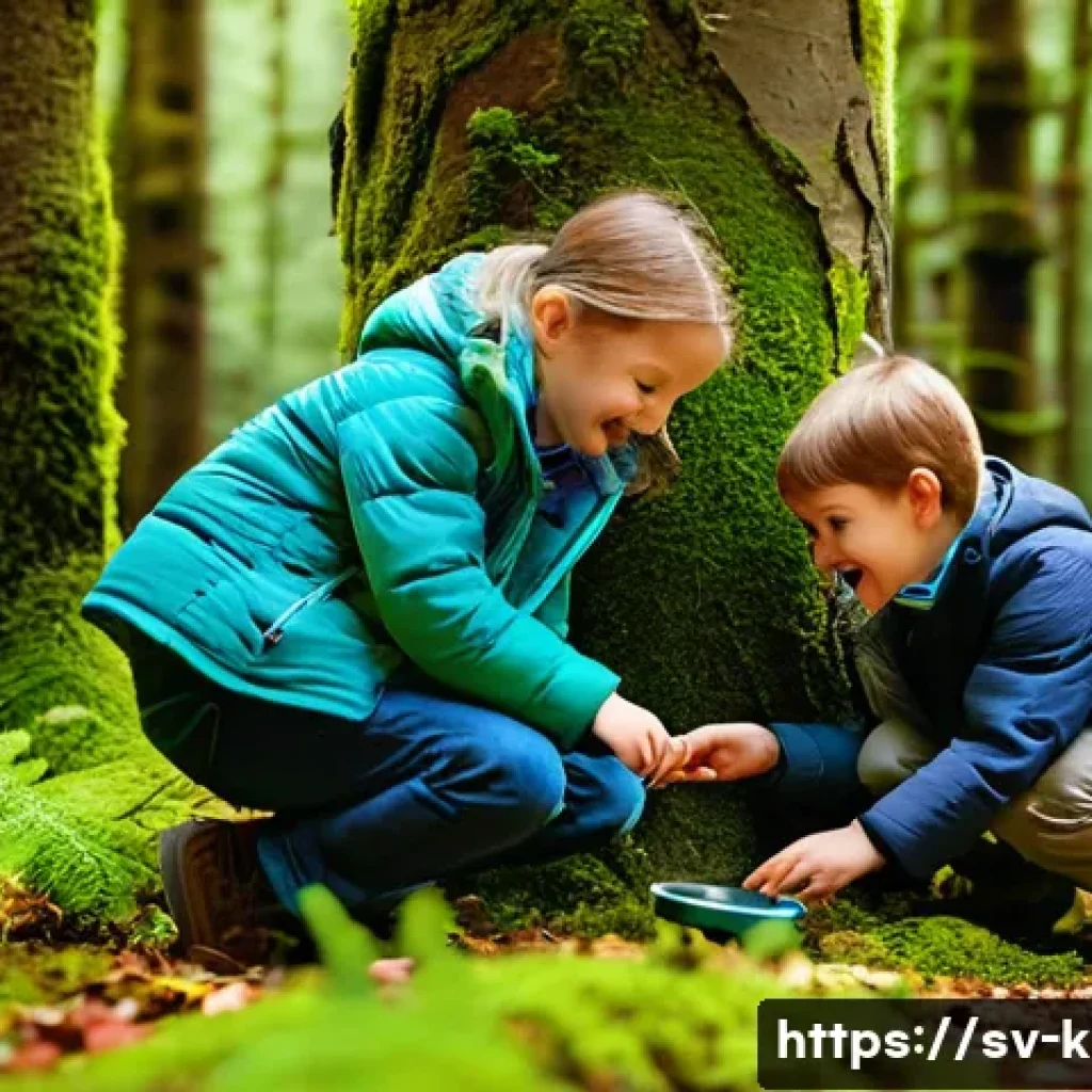 유아교육지도사 실기시험 준비와 관련된 조언 - **Prompt 1: Joyful Forest Exploration**
    A group of diverse children, aged approximately 5-8, ent...