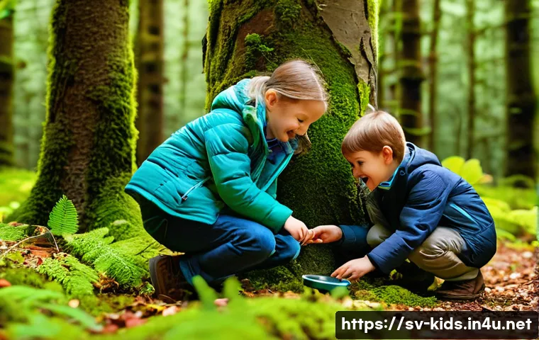 유아교육지도사 실기시험 준비와 관련된 조언 - **Prompt 1: Joyful Forest Exploration**
    A group of diverse children, aged approximately 5-8, ent...